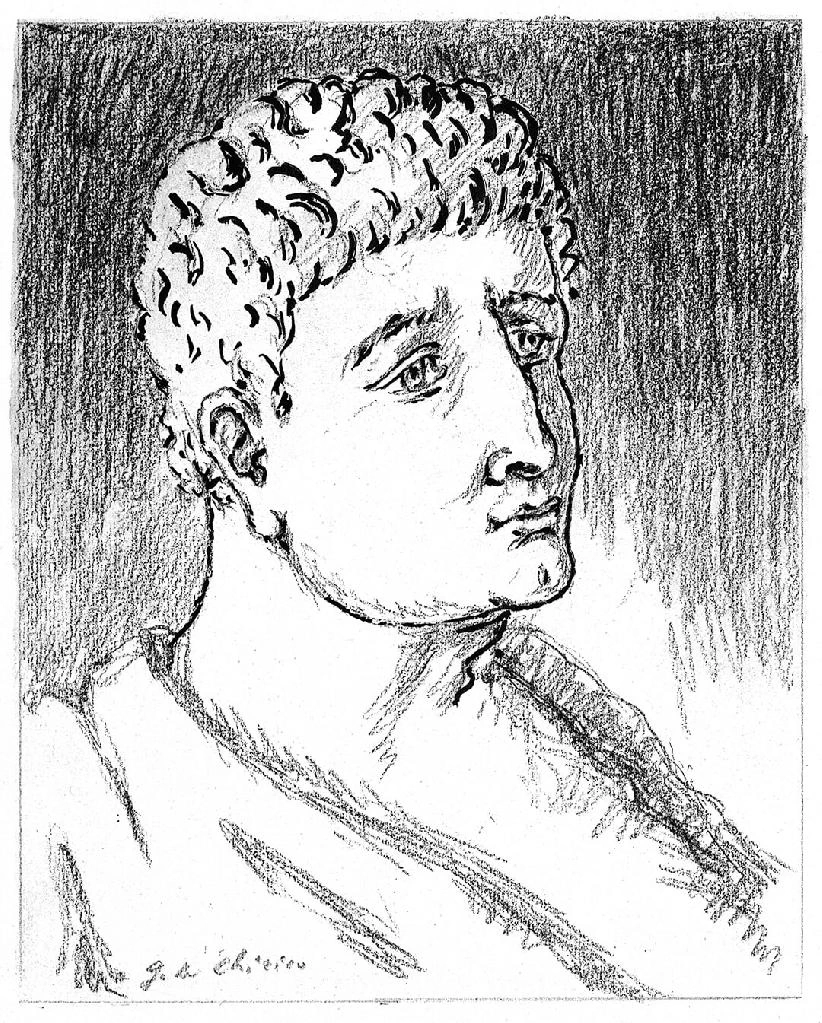 Giorgio De Chirico - 104, Ebdòmero, frontespizio dell'opera, Fondazione Giorgio e Isa de Chirico, Roma